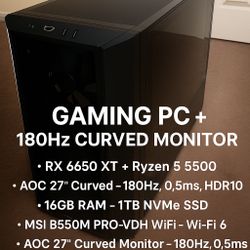 PC Gamer + Monitor