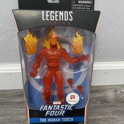 Marvel Legends Human Torch Figure Fantastic 4 Walgreens Exclusive