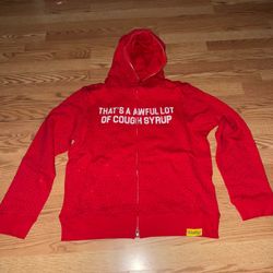 Red ALOC vvs zip up