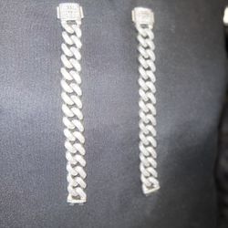 18mm 7.5 Inch Cuban Link Bracelet ( Passes Diamond Tester )