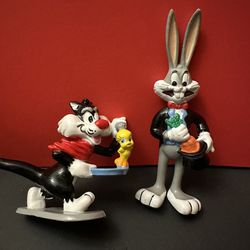 Vintage 90s Looney Tunes Toy Figures 