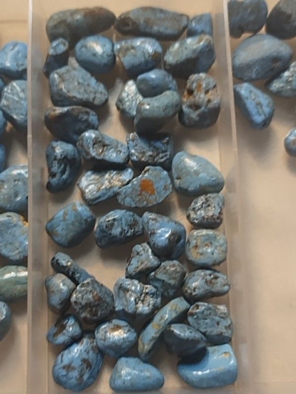 Sky Blue Okie Spiderweb Turquoise Naturally Mined 120+C