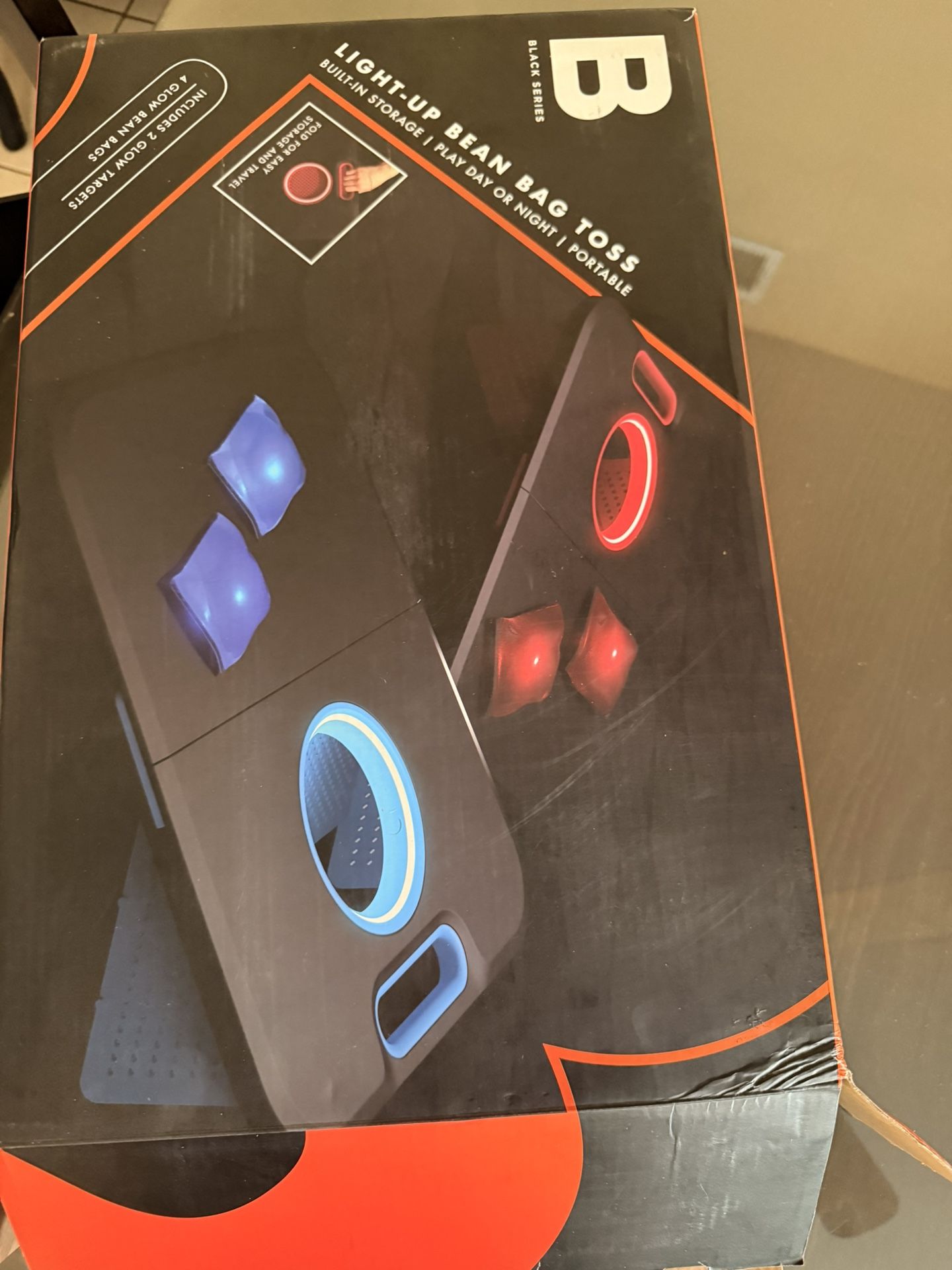 Light Up Bean Bag Toss Foldable