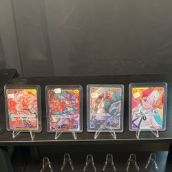 Japanese One Piece Cards Secret Rares!!