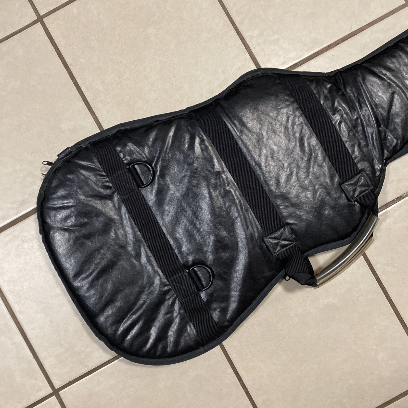Yamaha Black Faux Leather Guitar Gig bag MADE IN USA 80s 90s