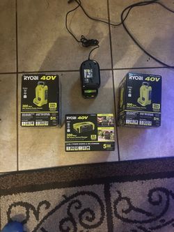 Brand New RYOBI 40V Power Inverter Bundle + 18V Battery Kit