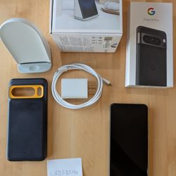 Pixel 8 Pro 256GB Unlocked With Pixel Stand 2 And Case