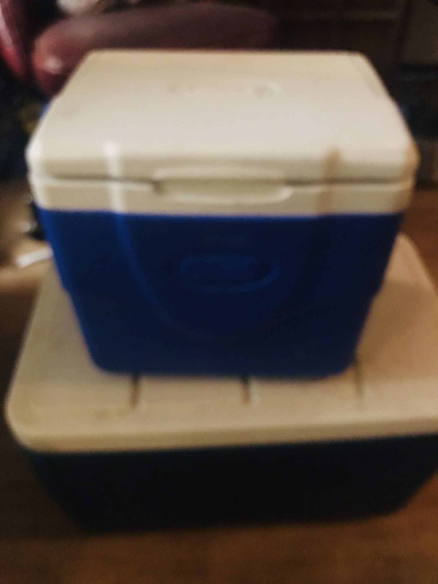 2 Coleman coolers $5 FOR BOTH!!!!