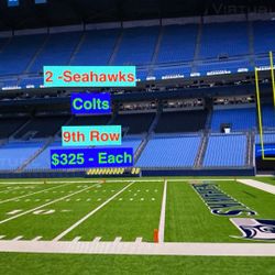 Seahawks Colts Tickets 