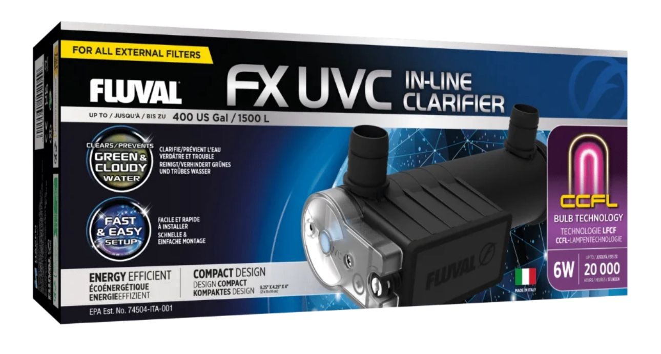 Fluval FX UVC In-Line Clarifier