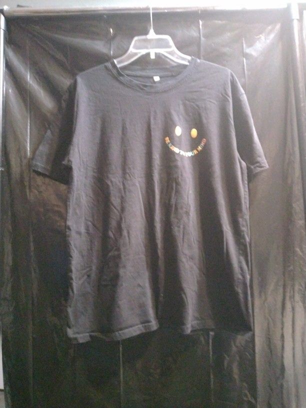 Mental Health Matters Awareness T-shirt 2 Sided Ladies Crew neck. Size L.