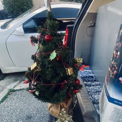 Table Top Artificial Christmas Tree 24 Inches/2 Feet High