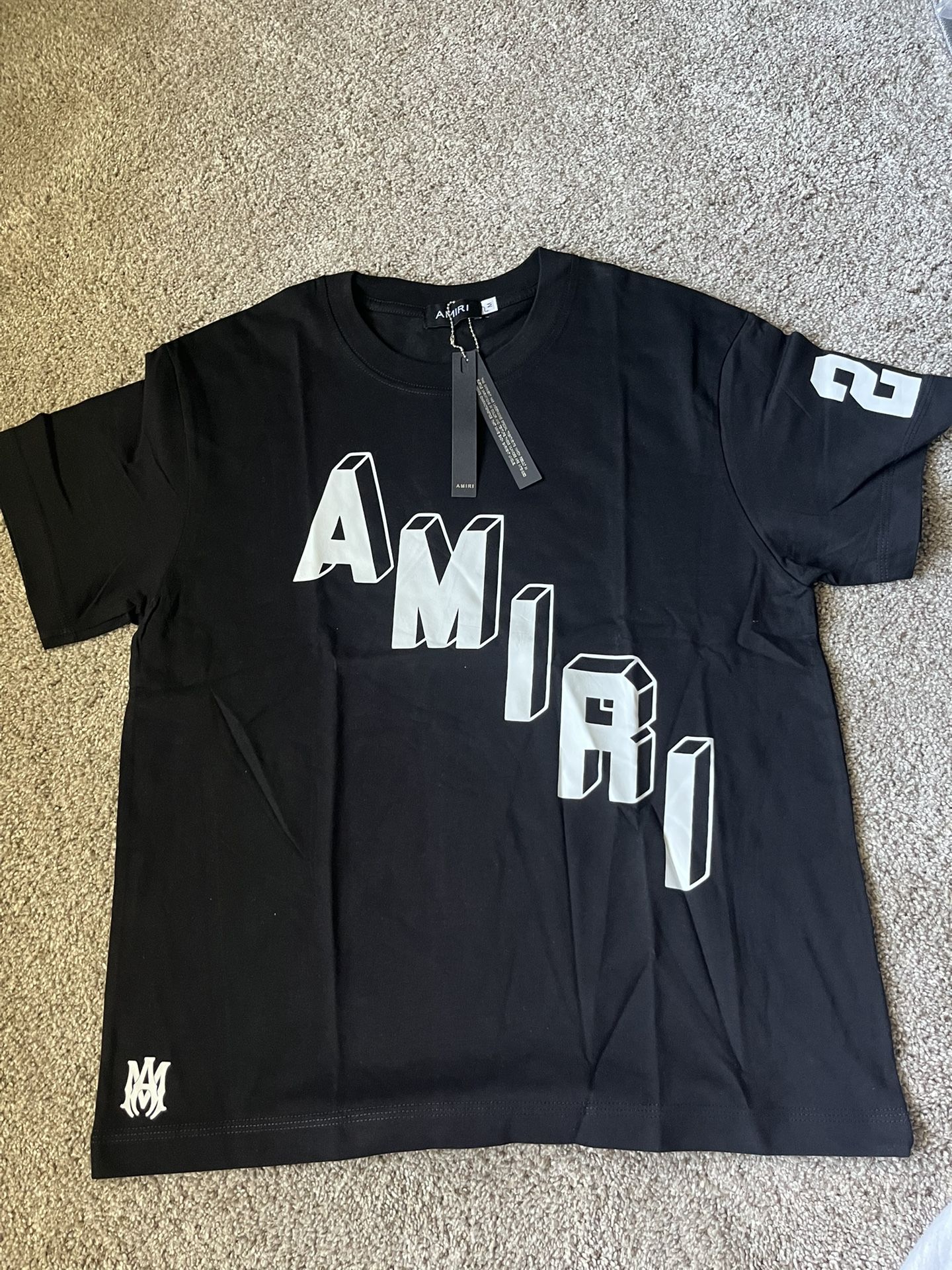 Black Amiri Tee Shirt