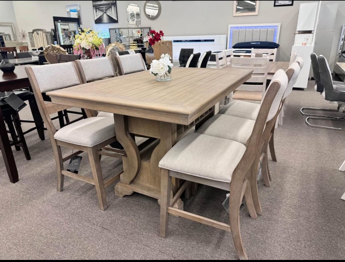 Dining Set No Money Down No Credit Need 0% Interest