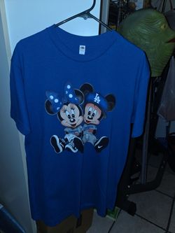 Los Angeles Dodgers Mickey and Minnie T-shirt
