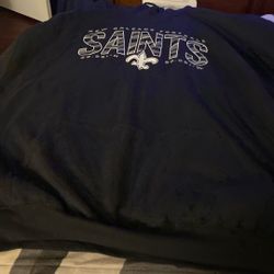 New Orleans Saints Black Jacket