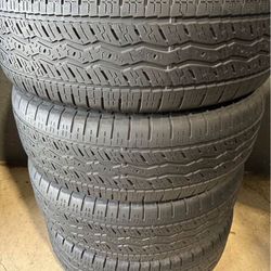 265/60/r20 Falken All Four (4) tires 