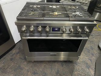 2024 Frigidaire 36” gas Range Stainless steel