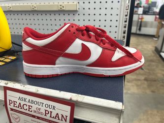 Nike Dunk Low Red and White Sneaker