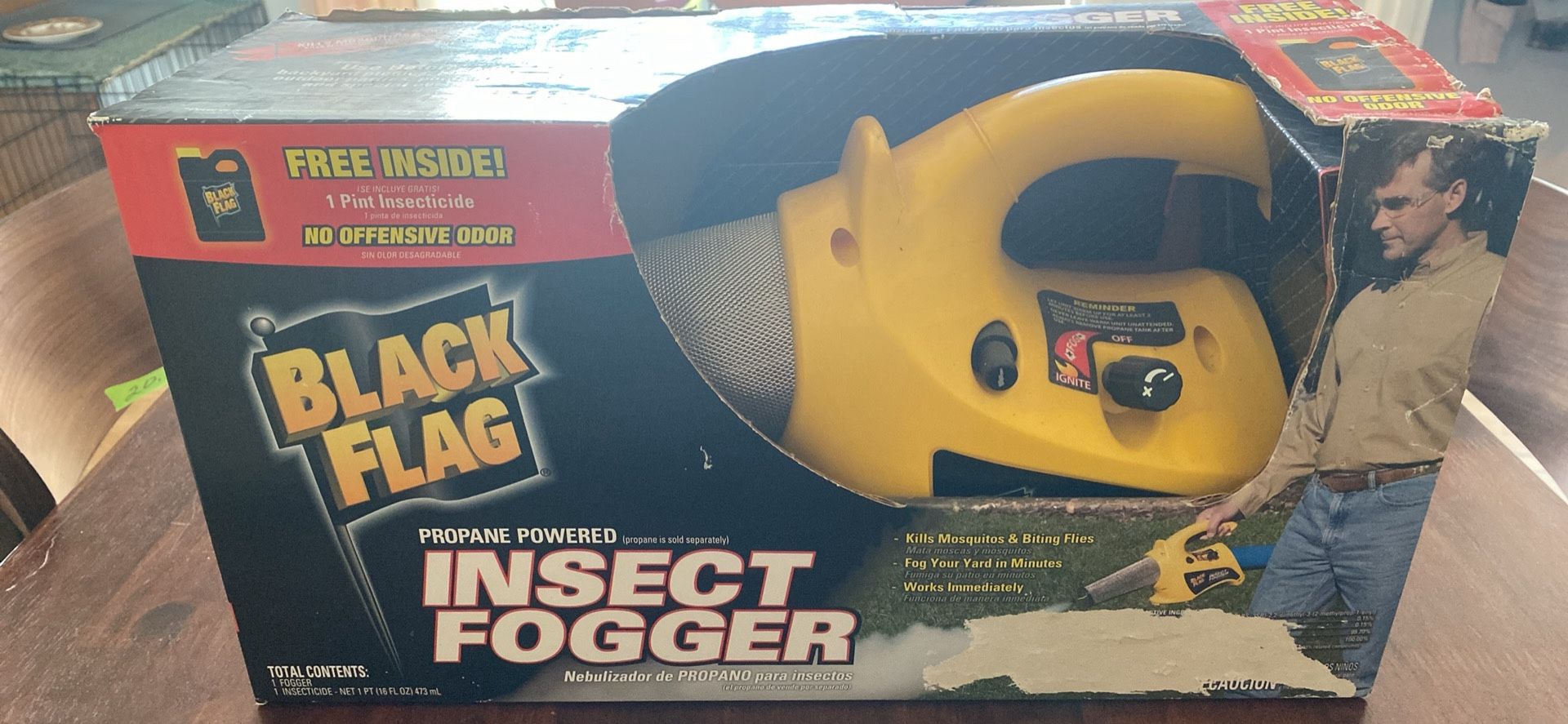 Insect Fogger W/1pint Insecticide