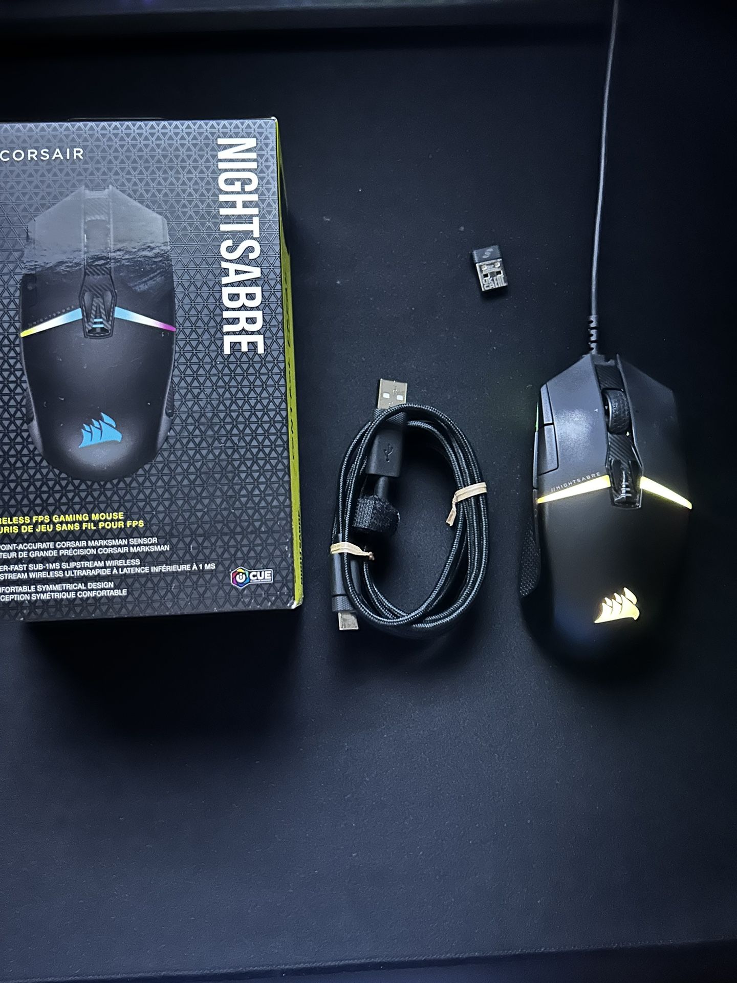Cosair Nightsabre Wireless Mouse 