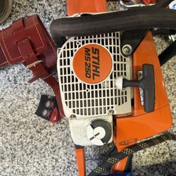 250 Stihl Chainsaw Bought It Brand New  
