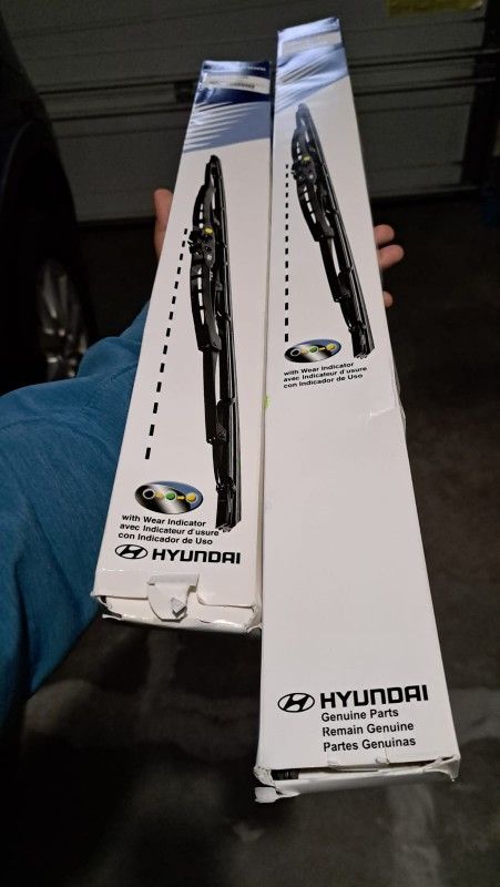 New Hyundai Windshield Wiper Blades