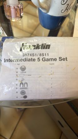 Franklin. Intermediate 5  Game set I have 2