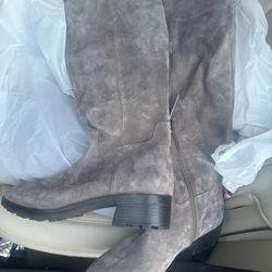 *BRAND NEW* Vince Camuto Gray Knee-High Boots (Size 8.5 And 9.5) 