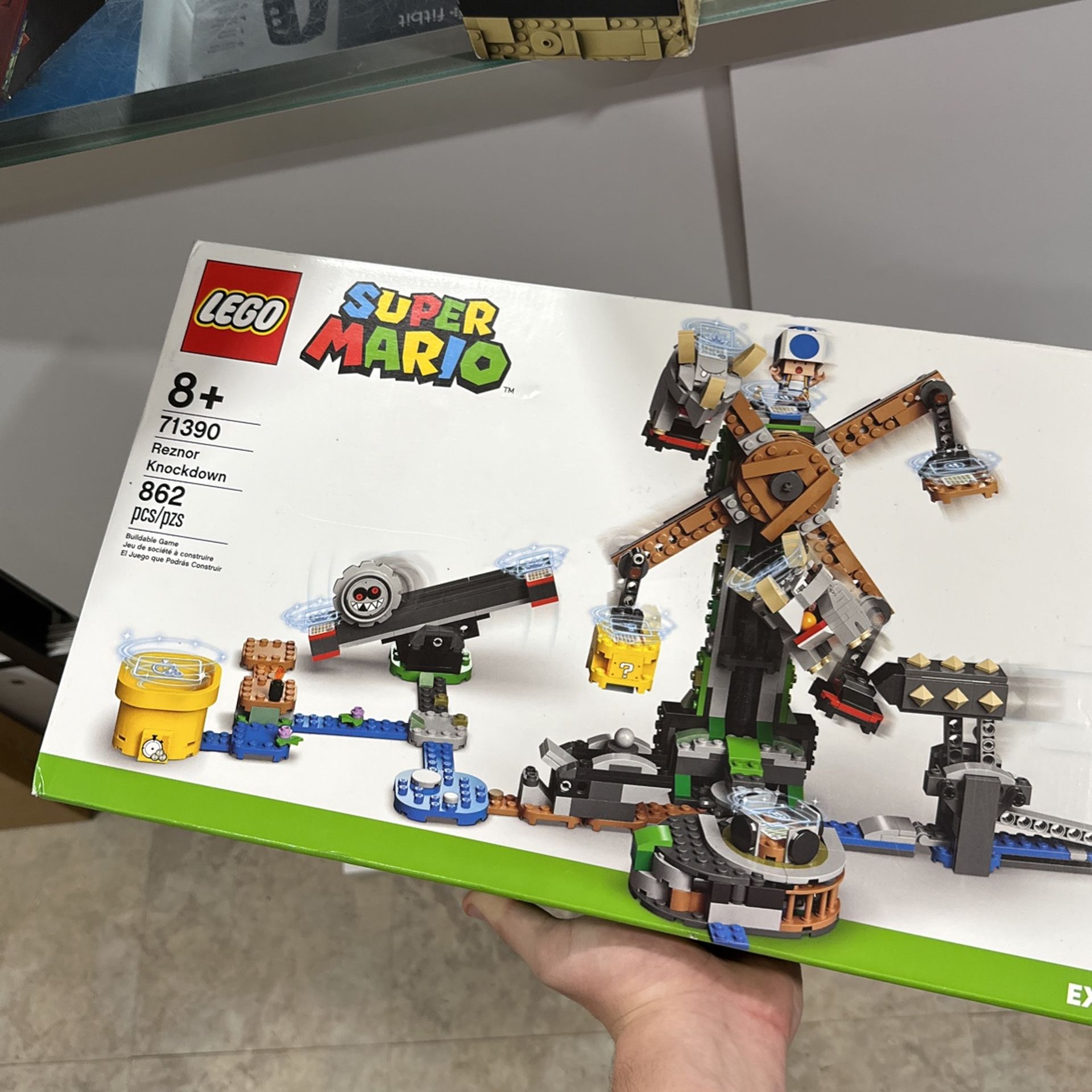 LEGO Super Mario Reznor Knockdown Expansion Set 71390 Building Toy