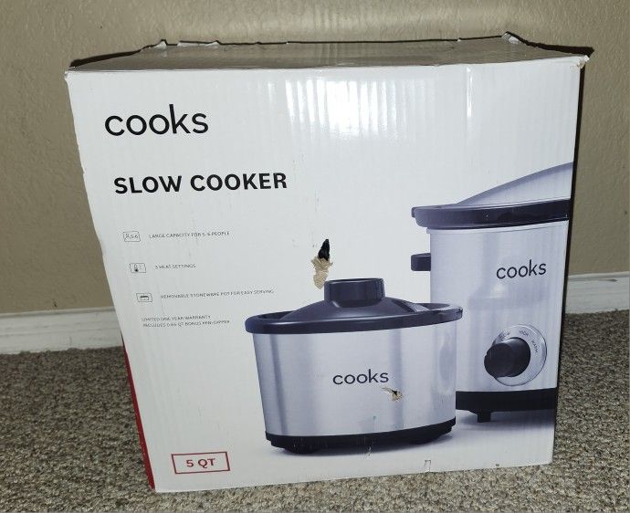 Cooks Slow Cooker 5QT