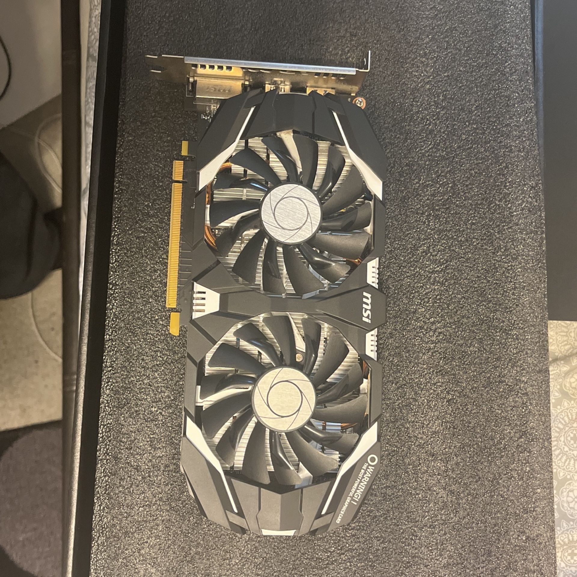 MSI  GTX 1060 3gb GPU