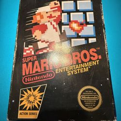 Super Mario Brothers Nintendo NES 