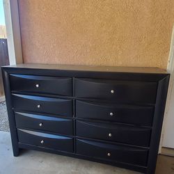Long dresser Black