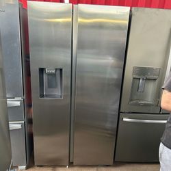 Icemaker on door Sam sung Ref rigera tor Fri dge Ask for INSTALL