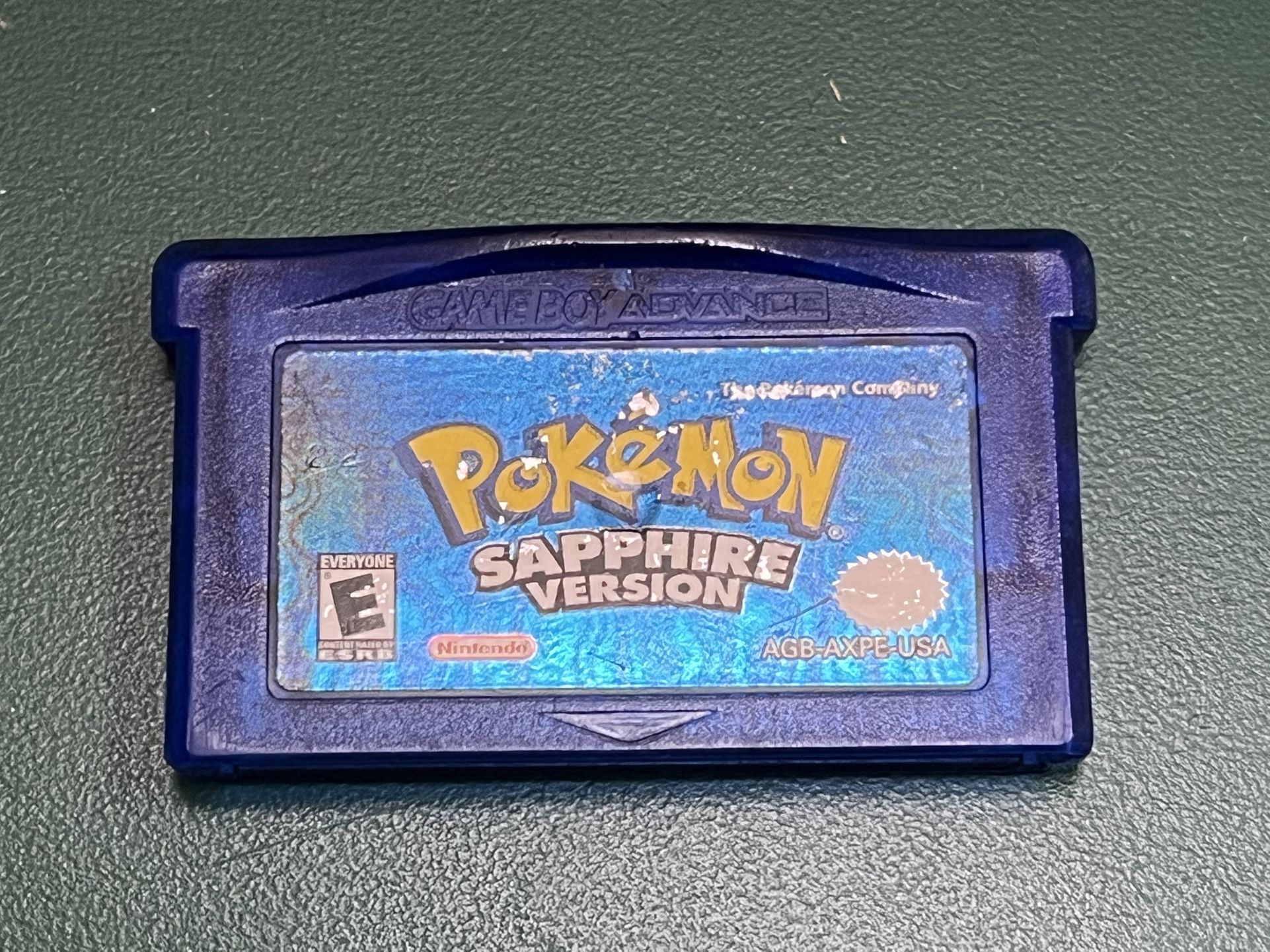 Pokémon Sapphire Version Game Boy Advance Game