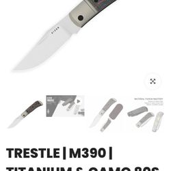 Kizer Trestle Knife 