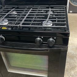 Whirlpool Black Gas Stove Used 