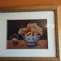 Vintage Fruit Painting 