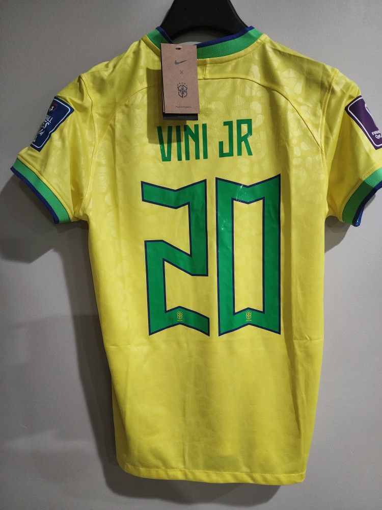 BRAZIL VINI JR. HOME JERSEY 22/23 Size S,All Products : American Fashion Style Bags On Sale