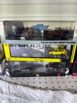 M2 Machines Diecast Truck Sets Lot of 3