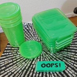 Green Storage Supply Boxes