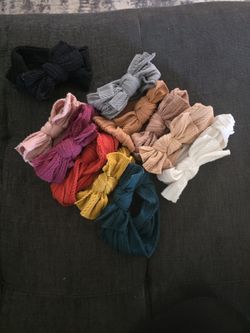 11 Nylon Head Bows