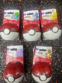 Mega Pokémon lego balls NEW