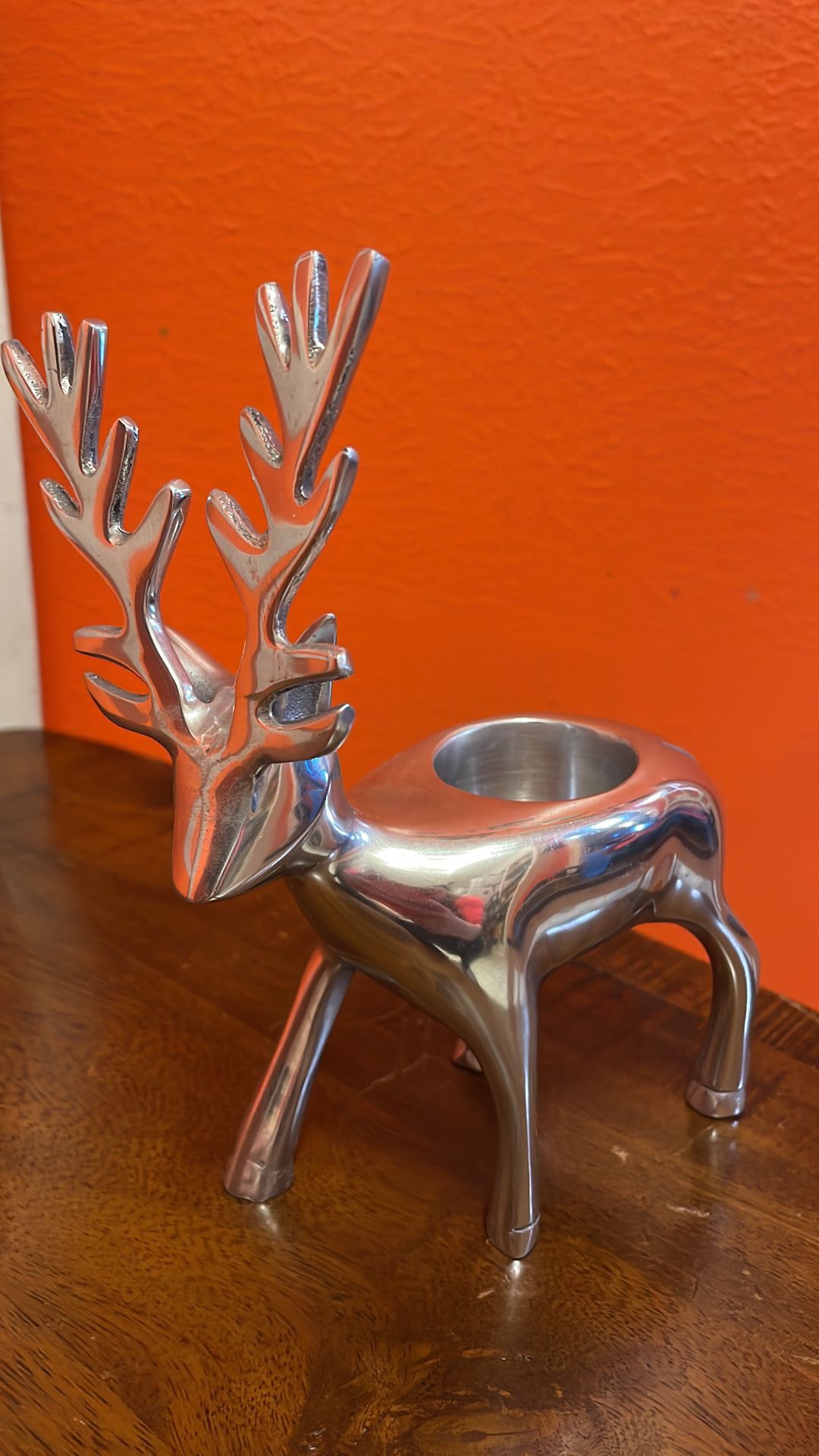 Christmas Deer Candle Holder