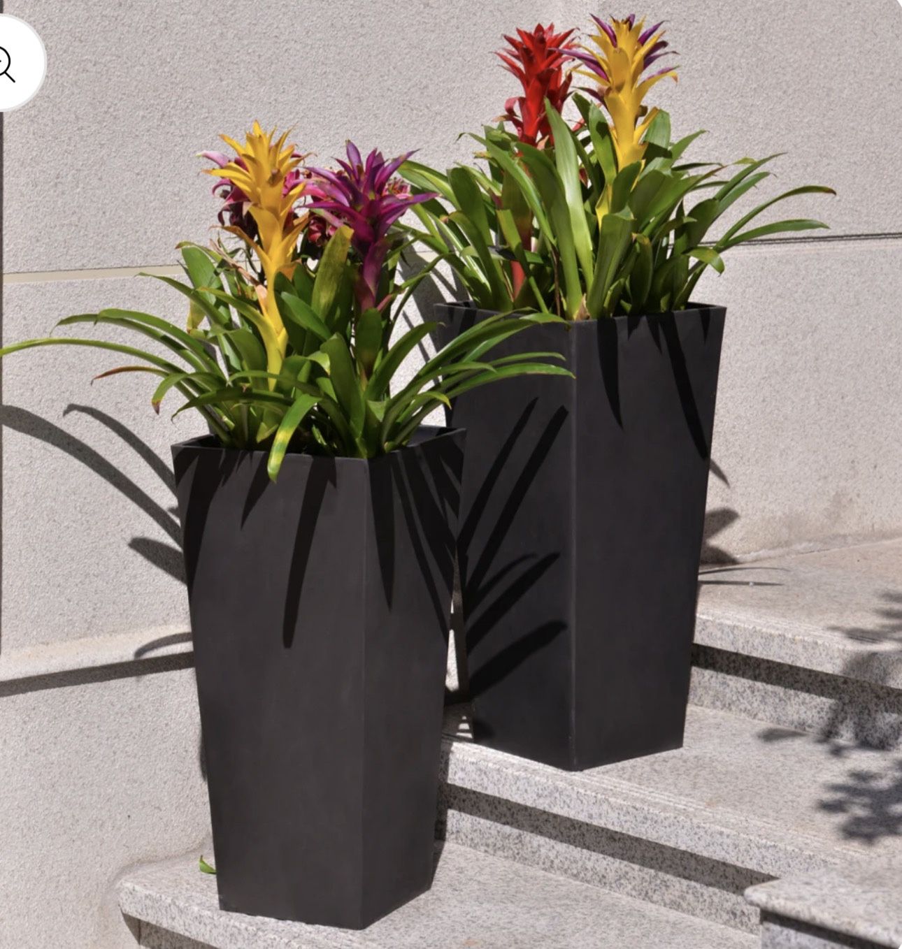 Flower pot set of 2, 27 inch Tall Planters for Outdoor Plants, Large Flower Pots – GreenShip Garden