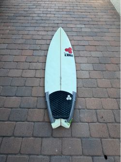 Channel Islands weirdo ripper surfboard Shortboard 5’6