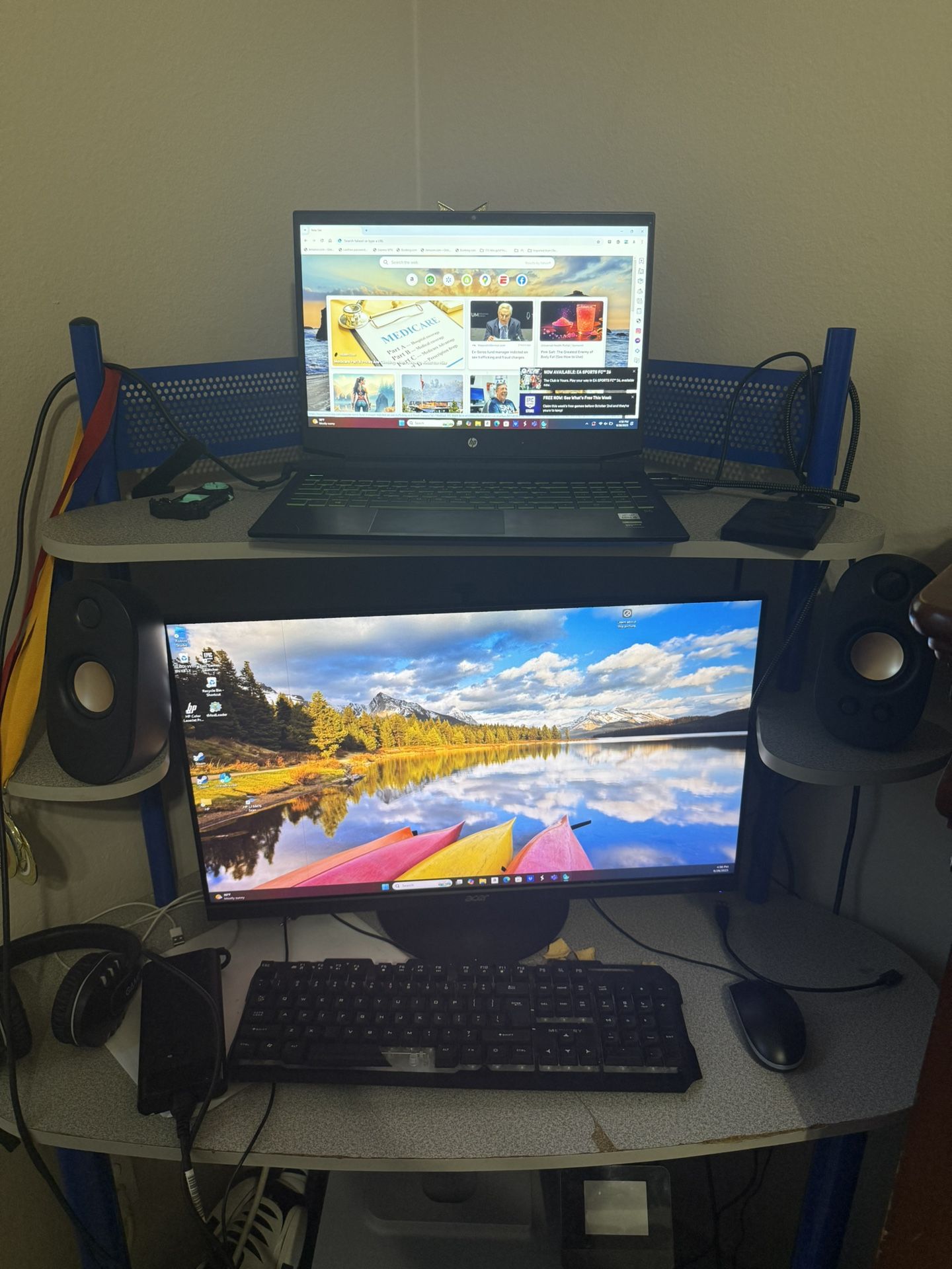 Gaming Setup Laptop And All