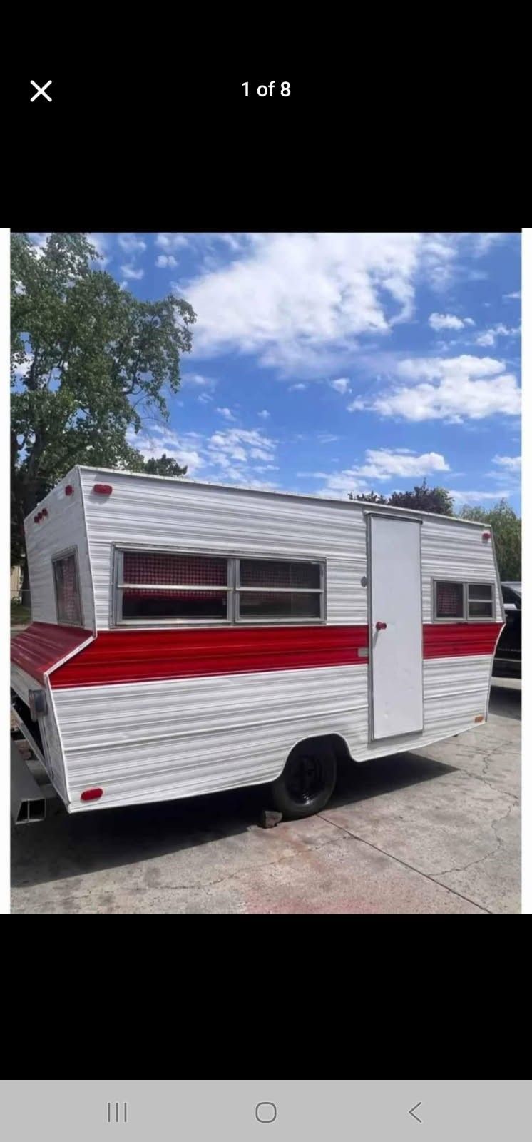 1972 ARISTOCRAT Vintage Travel Trailer