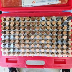 M4- PIN GAGE SET .626" - .750" 125 pc